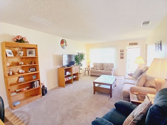 Bright Open Living Room with Flat Screen