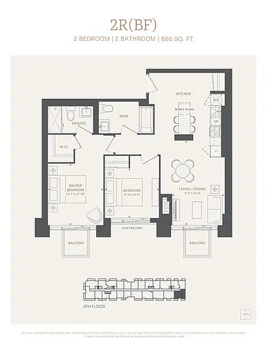 Floor plan CH416
