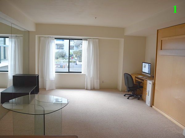 Studio as seen from kitchen