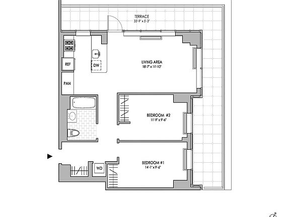 2nd image of 5203 Center Blvd #508