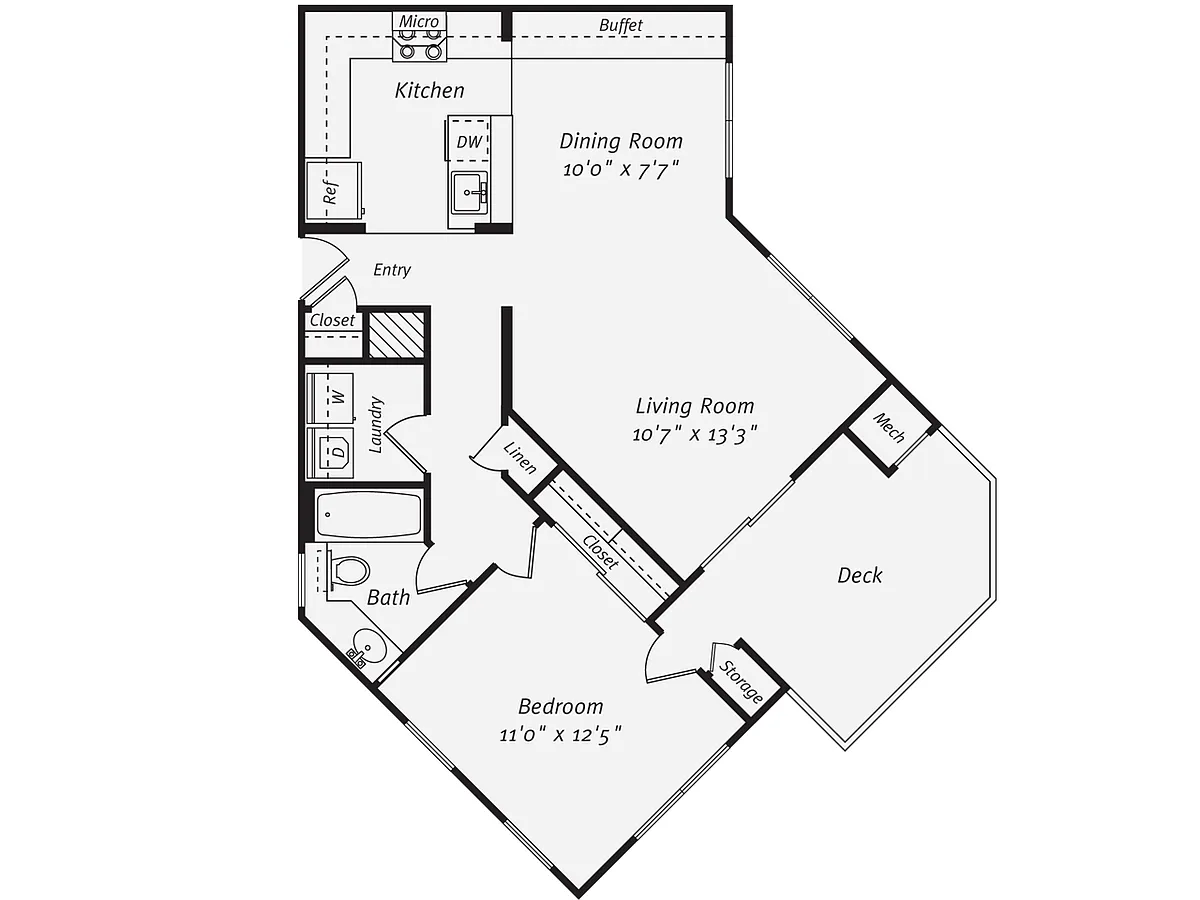 Floor plan A3G