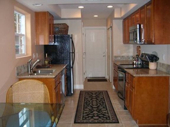 Kitchen with stainless
