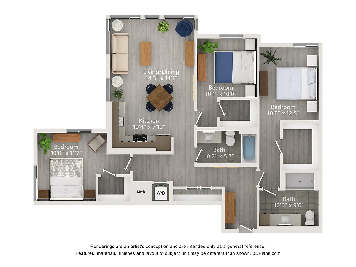 Floor plan C13