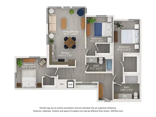 Floor plan C13