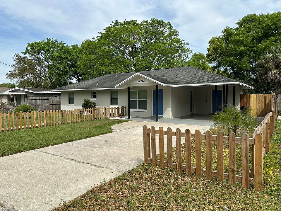 House view from the street