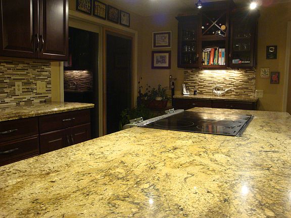 Granite Kitchen Island