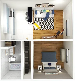 Floor plan Studio