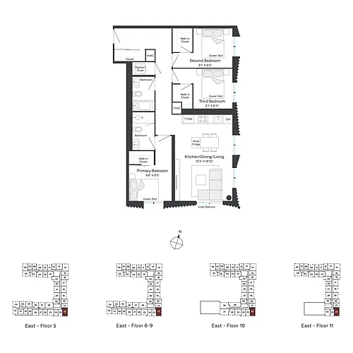 Floor plan E0522