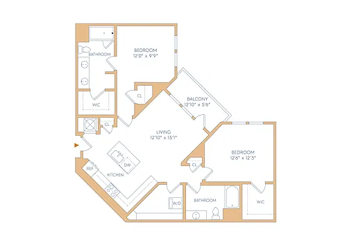 Floor plan B2