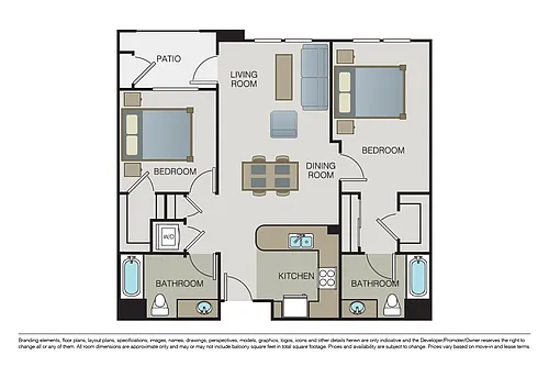 Floor plan Plan 2B