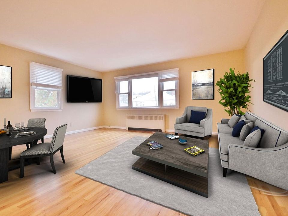 Gorgeous living room and dining room potential virtually sta