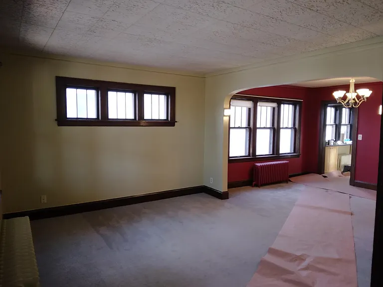 living room & dining room