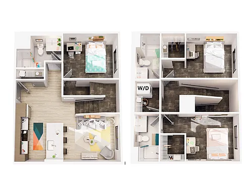 Floor plan 3 Bedroom Standard