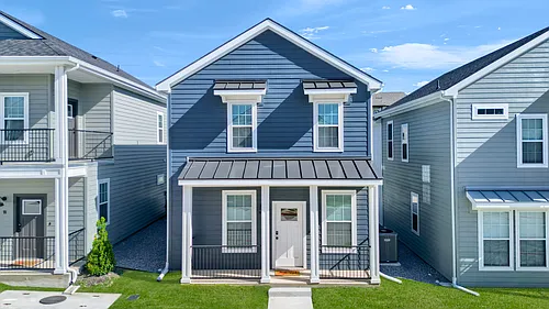 Floor plan Pebblecreek with 1-Car Garage