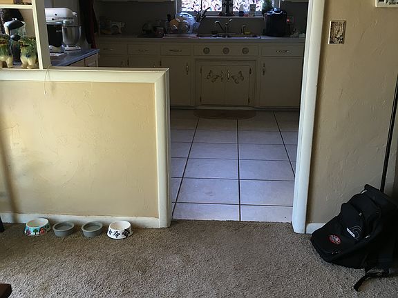 newly painted kitchen