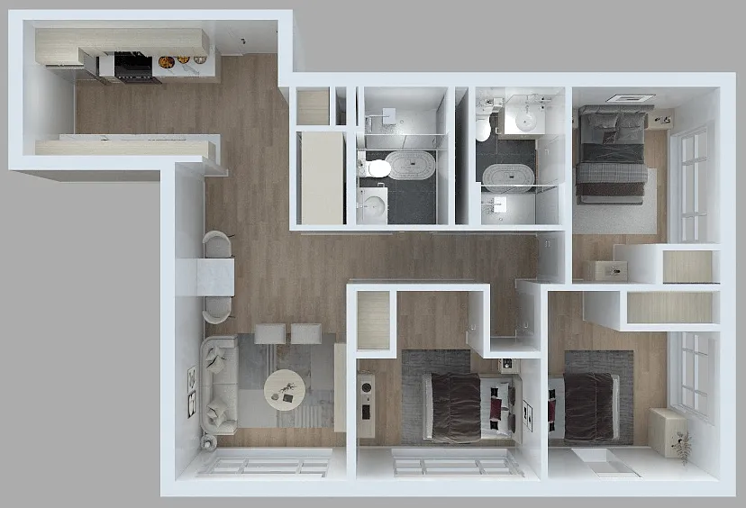 Floor plan C3
