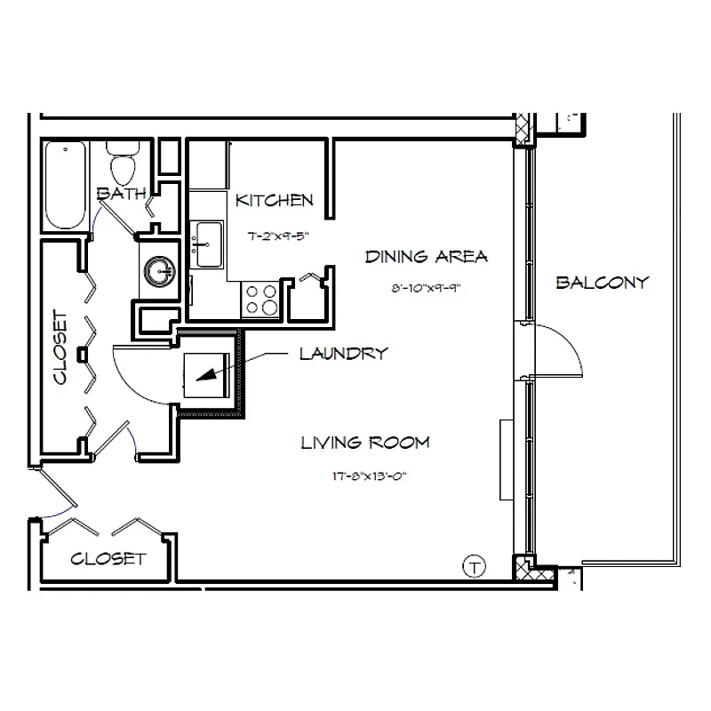 Floor plan S3 WF 80