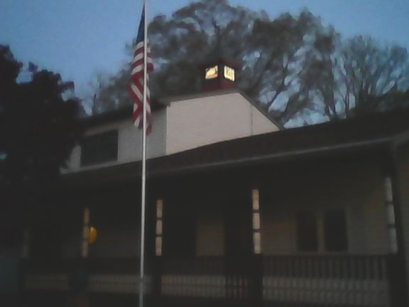 cupola in the evening