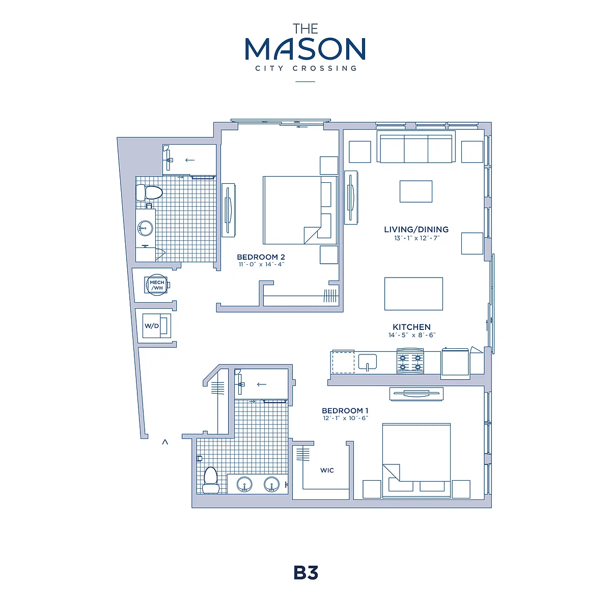 Floor plan B3_M