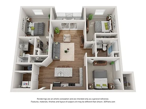 Floor plan Montego
