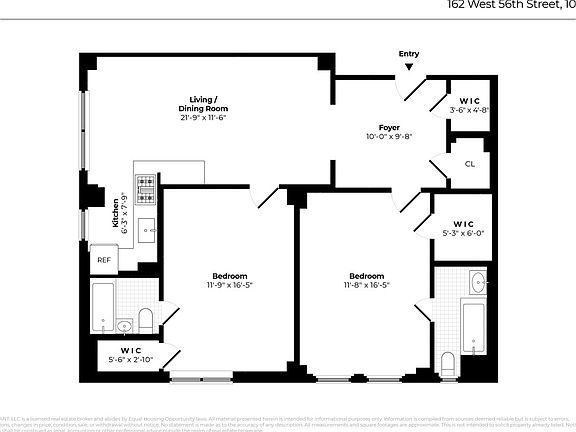 2nd image of 162 W 56th St APT 1003