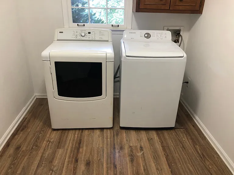 Washer and dryer provided.