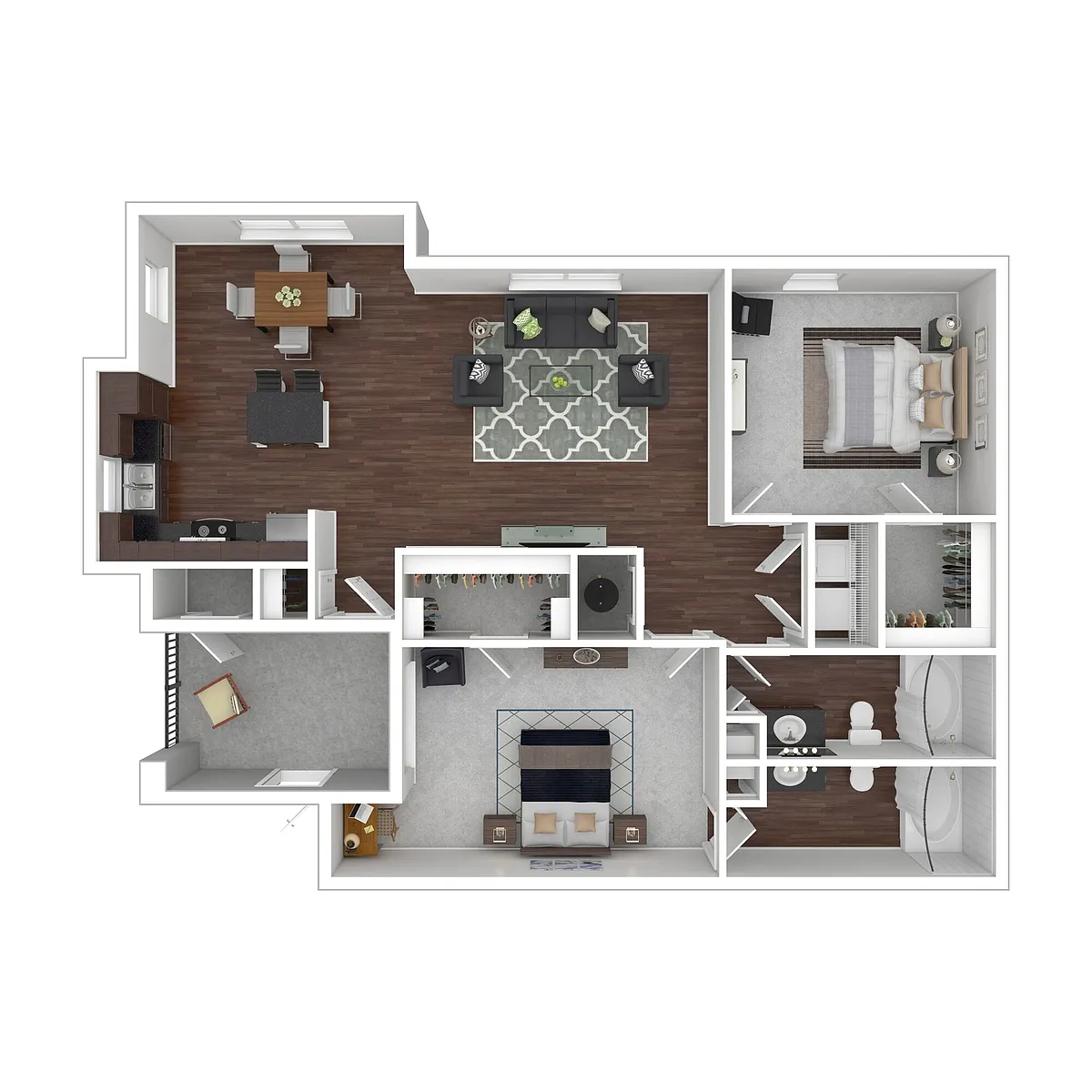 Floor plan B1