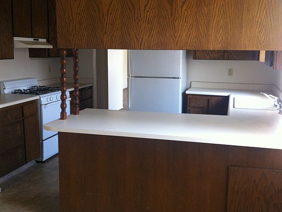 Kitchen from counter area.