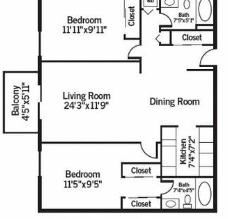 2nd image of 3523 Federal Dr APT 303