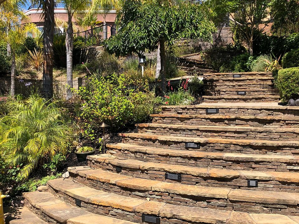 Steps to the entrance