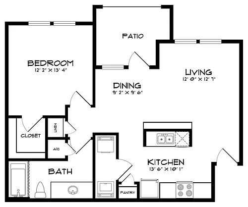 Floor plan A2P