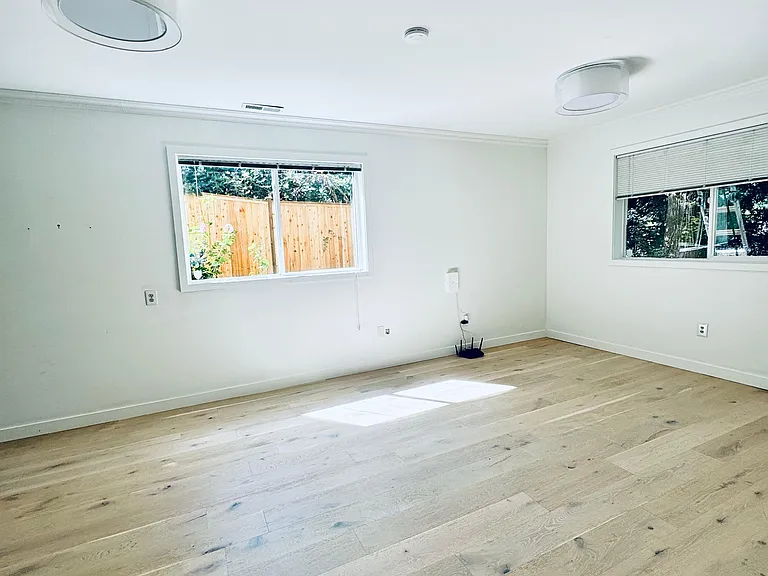 basement recreation room entrance view