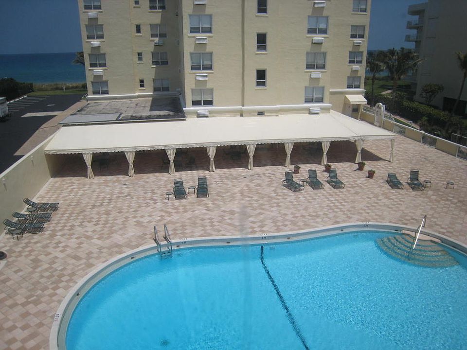 Ocean view from inside the apartment and