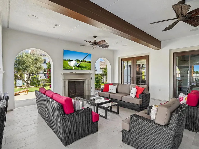 Covered Patio Seating