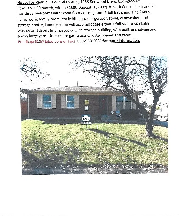 3 bed, 1.5 bath, 1324 sqft, $1,500 — Photo 2