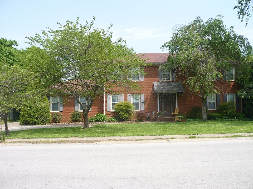 The front of our house from across the road.