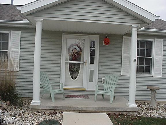 Covered Porch for summertime relaxing