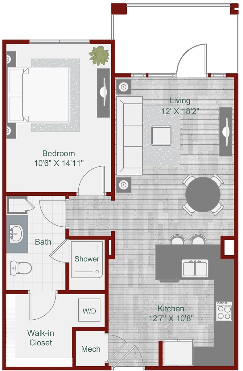 Floor plan A1-3