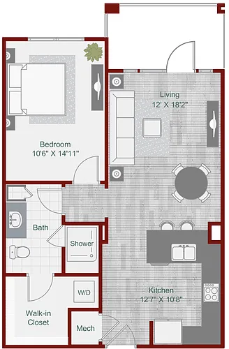 Floor plan A1-3