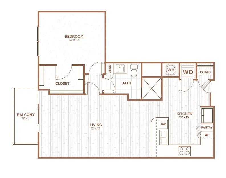 Floor plan A2E