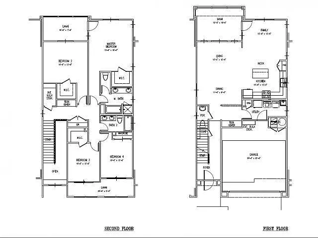 Floor plan 4-Bedroom Multiplex