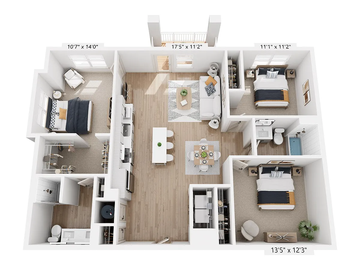 Floor plan C1