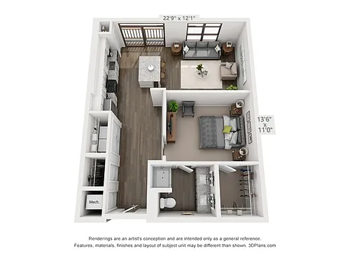 Floor plan A8