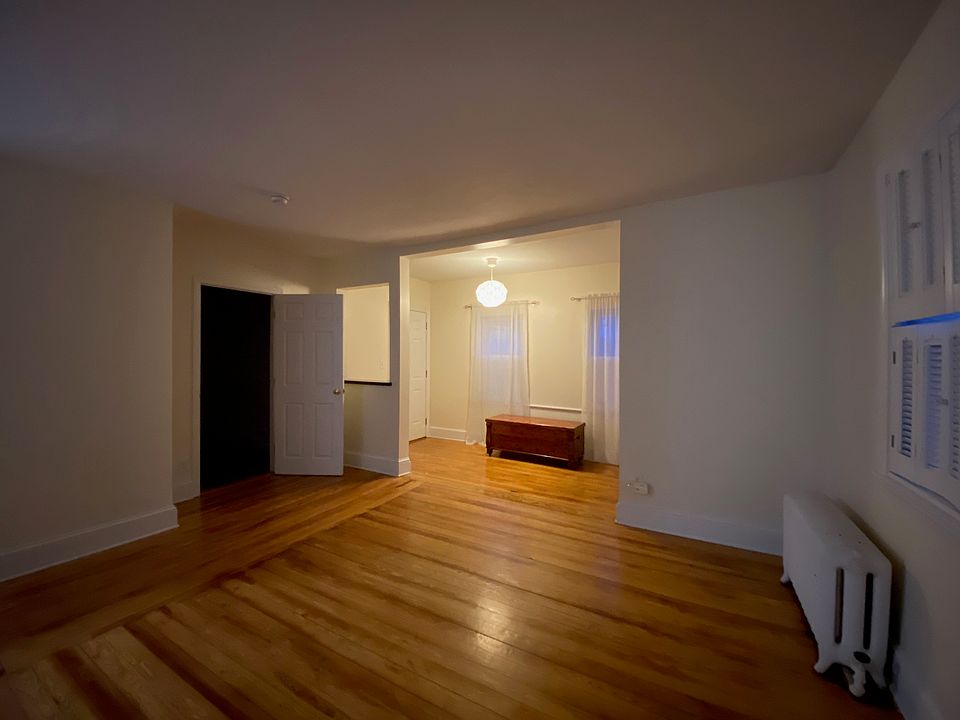 livingroom space and entry (under light)