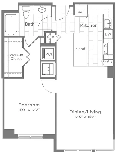 Floor plan A1a