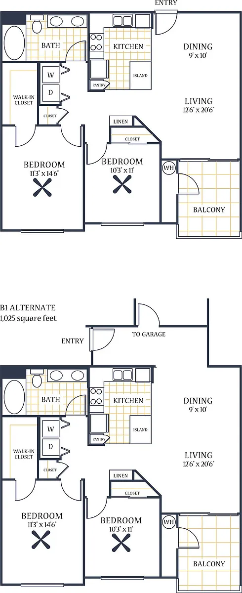 Floor plan B1