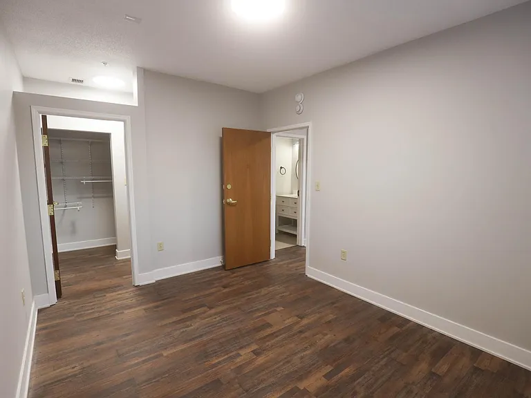 Bedroom 1 w/large walk in closet.