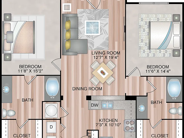1195 Square Feet 1195 Square Feet