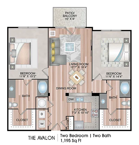 Floor plan The Avalon
