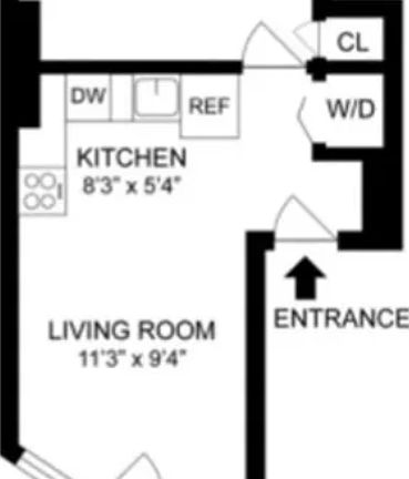 2nd image of 245 E 39th St APT 3B